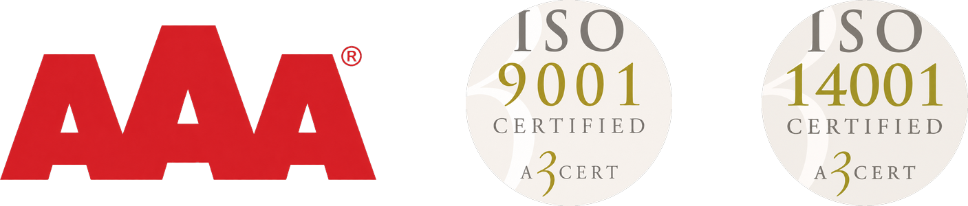 DC Wäst – AAA samt ISO 14001 och ISO 9001