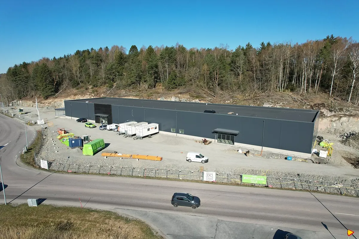 Nybyggnation av Jysk Rollsbo, Kungälv