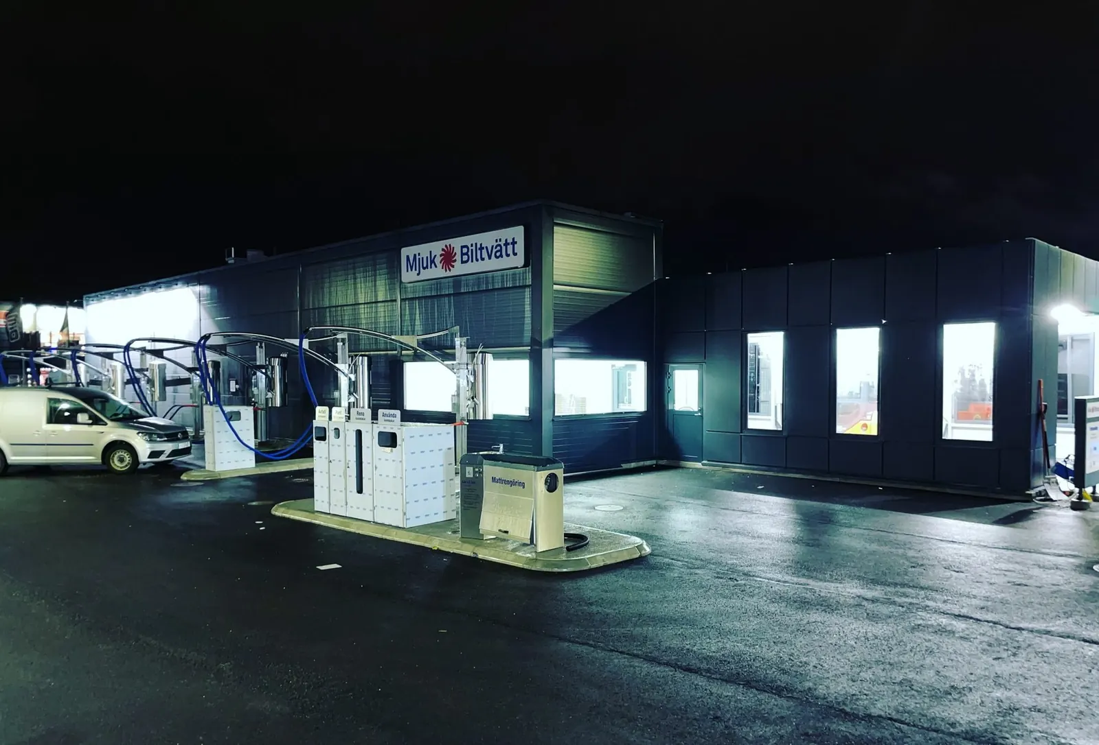 Nybyggnation av Mjuk Biltvätt – Haninge